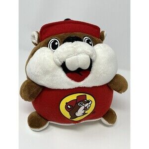 Buc-ees 7" Bucee The Beaver Ball Round Plush Stuffed Animal Soft Toy Plushie